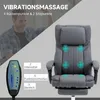 Vinsetto Bürostuhl mit Massagefunktion, Schreibtischstuhl Produktbild-Vorschau 3