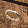 Panier 31 x 31 cm « blackflora » en bambou couleur latte - Voir les images du produit 3