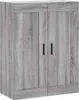 vidaXL Wandschrank Grau Sonoma 69,5x34x90 cm Holzwerkstoff Produktbild-Vorschau 2
