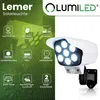LUMILED Zonnepaneel Wandlamp, Wandverlichting met LED, Productafbeelding-voorbeeld 3