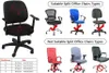 Bürostuhlbezug, Stuhlhussen, abnehmbar, universell, Produktbild-Vorschau 2