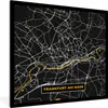 MuchoWow® Gerahmtes Poster Frankfurt Am Main - Gold - Produktbild-Vorschau 1