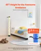 Lampa lawowa VEVOR z 10 pływającymi rybami, 120 cm, Podgląd zdjęcia produktu 4