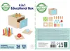 Woopie Tiroir Éducatif En Bois Vert 4-en-1 Montessori Voir les images du produit 11