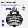 OUNUO Bürostuhl Rollen 5er Set, Bürostuhl-Räder Produktbild-Vorschau 3