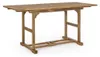 Tavolo Noemi 120-160 x 70 x 74 cm Legno di acacia Sala da Anteprima dell’immagine prodotto 25