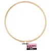 Runder Holz Stickrahmen 20 cm mit Metallverschluss Produktbild-Vorschau 3