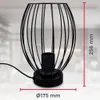 Nachttischlampe - mit Schalter, retro, max. 40W, E27 Produktbild-Vorschau 4