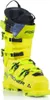 A bright yellow ski boot is shown against a white background. Voir les images du produit