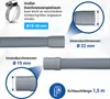 Ablaufschlauch 1,5 m 19/22mmØ mit 2 Schellen für Produktbild-Vorschau 6