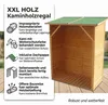Mucola Kaminholzregal Feuerholzregal Brennholzregal Produktbild-Vorschau 2