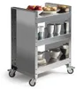 DON HIERRO - Chariot de service inox 3 plateaux, chariot Voir les images du produit 1