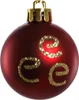 TrendLine Weihnachtskugeln bruchfest, langlebig Ø 4 cm rot Produktbild-Vorschau 3