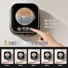Berührungsloser Wand Seifenspender 320 ml mit LED Uhr und Produktbild-Vorschau 5