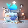 Nanoleaf Canvas Starter Kit - 17 PK Produktbild-Vorschau 15