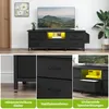 TV-Schrank, TV-Ständer Fernsehschrank, mit 5 Schubladen und Produktbild-Vorschau 5