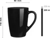 Szklanki czarne Ala GLASMARK zestaw 4szt kubki kawę latte Podgląd zdjęcia produktu 2