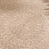 Volero - Outdoor Jute Teppich Rund - Bali Braun - Ø 100 cm Produktbild-Vorschau 7