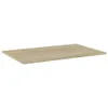 vidaXL Bücherregal-Bretter 8 Stk. Sonoma-Eiche 80x50x1,5 cm Produktbild-Vorschau 1