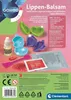 The image shows the packaging of a Galileo Lippen-Balsam experiment kit, displaying the contents and instructions. Náhled obrázku produktu