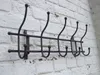 Stabile Wandgarderobe Hakenleiste 10 Haken Eisen Wandhaken Produktbild-Vorschau 1