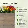 Hochbeet aus Holz 120x80x80 cm Palettenrahmen 4-teilig Produktbild-Vorschau 6