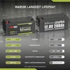 LiFePO4 200Ah 12V LANGZEIT Lithium Batterie Solarbatterie Produktbild-Vorschau 2