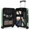 Aga Travel Ensemble de valises de voyage MR4668 Vert Voir les images du produit 3