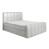 Boxspringbett JON 140 x 200 mit 2 Bettkästen, Produktbild-Vorschau 2