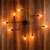 Opviq, Truva - N-698, Lampadario, Nero, Metallo, 140 x 140 Anteprima dell’immagine prodotto 4