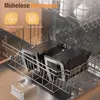 OYAJIA Doppelkammer-Heißluftfritteuse 2x5L | Airfryer 10L Produktbild-Vorschau 12