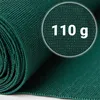 Schattierungsnetz 1,5x25m 110 g/m2 + 50 Klammern grün Produktbild-Vorschau 2