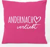Huuraa Kissen Andernach verliebt 40x40cm mit Füllung Produktbild-Vorschau 1