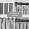 Vorhang AmeliaHome Samt 140x270 cm silber 140x270 Produktbild-Vorschau 4
