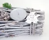 Adventskranz länglich, Weihnachtsdeko Adventsgesteck, Holz Produktbild-Vorschau 3