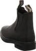 A black Blundstone boot shown from the side and back. Anteprima dell’immagine prodotto