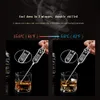 Whiskey-Steine, Edelstahl-4-Eiswürfel, wiederverwendbare, Produktbild-Vorschau 4