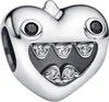 Pandora Mummy's Little Monster Heart Charm 793768C01 Náhled obrázku produktu 4