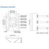 Dahua Technology PFA150, Beugel, Binnen, Aluminium, Wit, Productafbeelding-voorbeeld 5