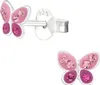 Kinderohrringe Ohrstecker 925 Sterling Silber Schmetterling Produktbild-Vorschau 1