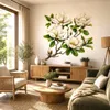 Naklejka ścienna Decords – biały gałąź magnolii, styl Podgląd zdjęcia produktu 2