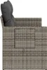 VidaXL 366141, 2 siedz., Ciemny Szary, 110 kg, 1240 mm, 620 Podgląd zdjęcia produktu 6