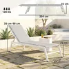 Gartenliegestuhl – Atmungsaktiver Gartenliegestuhl – Produktbild-Vorschau 2