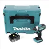 A Makita impact driver, battery, and storage case are displayed against a white background. Produktbild-Vorschau