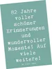 Mr. & Mrs. Panda Postkarte Spruch 82. Geburtstag - Produktbild-Vorschau 1