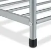 Relaxdays Garderobe mit Schuhablage & Sitzbank, Metall, Produktbild-Vorschau 8
