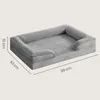 FEANDREA Orthopädisches Hundebett L, abnehmbarer Bezug, Produktbild-Vorschau 8
