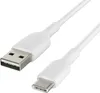 Belkin USB-C/USB-A Kabel 2m PVC, weiß CAB001bt2MWH Produktbild-Vorschau 2