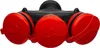 A black and red electrical distributor with three red caps. Anteprima dell’immagine prodotto