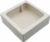 Tortenkarton weiß mit Sichtfenster 30x30x8cm Produktbild-Vorschau 3